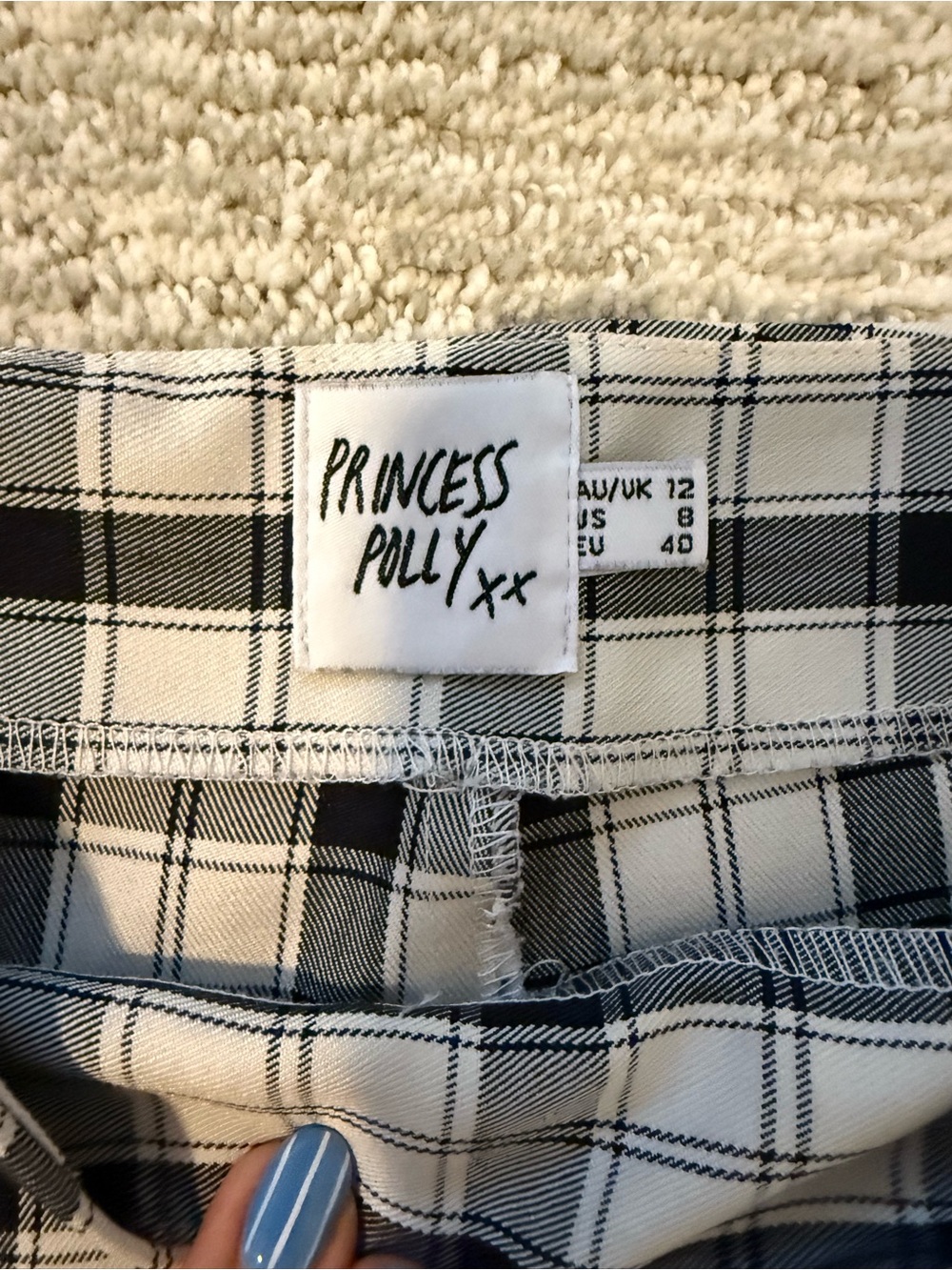 Princess Polly plaid pants - Picture 2 of 3